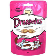 Dreamies Beef Cat Treats 8 x 60g