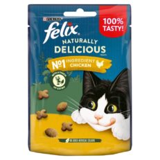 Felix Naturally Delicious Chicken Cat Treats 8 x 50g