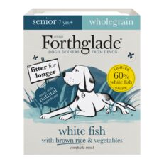 Forthglade Complete Wholegrain Senior White Fish Brown Rice & Veg 18 x 395g