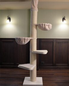 tower 231x288 - Maine Coon Tower Deluxe (Cream)