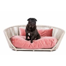 VOGUE Design dog bed – Collection OXFORD (Rose)
