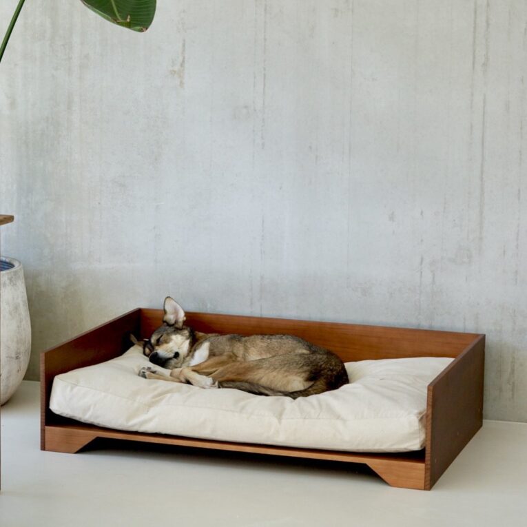STUDIO ANIMAUX Dog bed with pillow