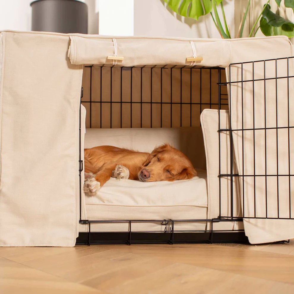 Fresh Look at Dog Crate Set In Savanna Bone